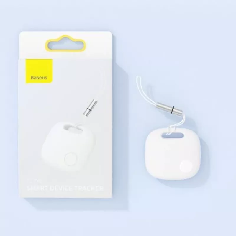 Baseus Home Intelligent T2 Pro llavero localizador inalámbrico de llaves y objetos BT 5.0 blanco (FMTP000002)