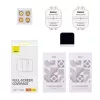 Baseus iWatch lámina protectora NanoCrystal 0,2 mm para Apple Watch 4/5/6/SE/SE 2, 40mm (2 uds.) con kit de montaje, transparente