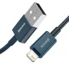 Baseus cable Lightning serie Superior, carga rápida, datos 2,4A, 1m azul (CALYS-A03)