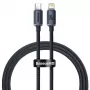 Cable Baseus Lightning a USB-C PD QC 20W 480Mbps 1,2m negro