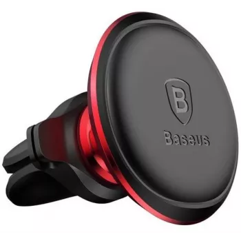 Baseus Soporte magnético para coche para rejilla de ventilación negro rojo