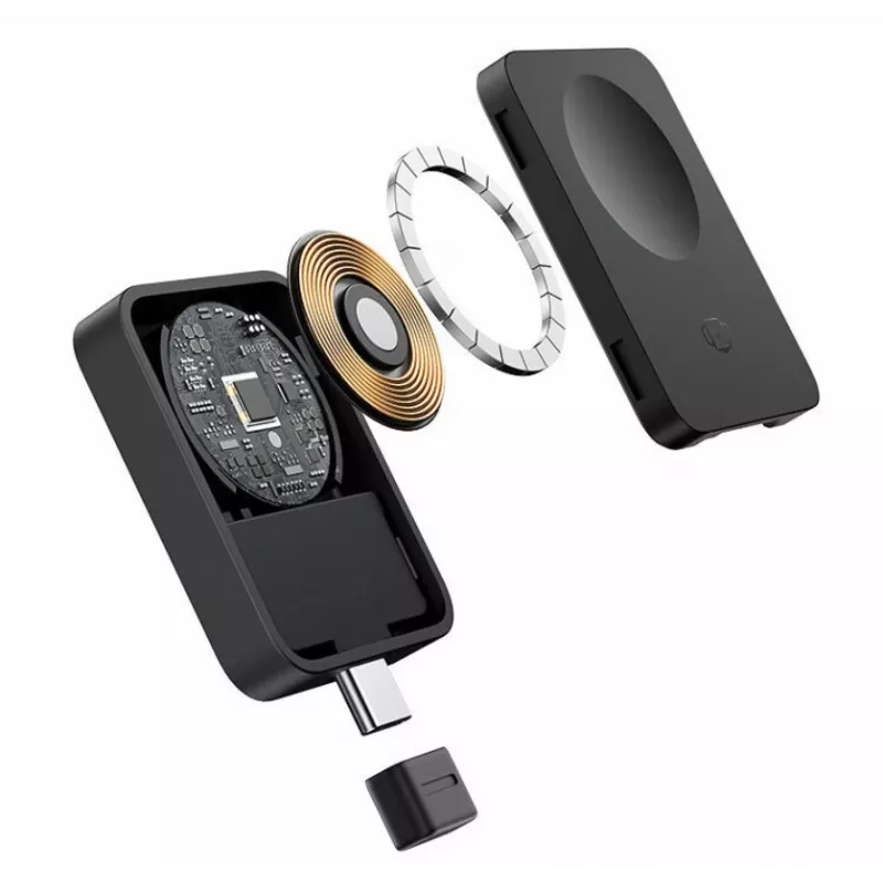 Cargador inalámbrico por inducción Baseus MagPro para Apple Watch, 2,5W, negro
