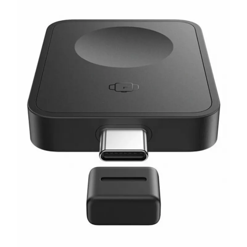 Cargador inalámbrico por inducción Baseus MagPro para Apple Watch, 2,5W, negro