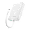Baseus Mini 10000mAh 30W batería externa magnética (blanca) Bayern Edition
