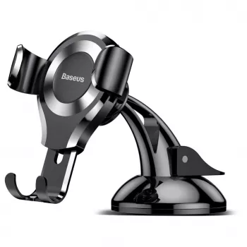 Baseus Osculum SUYL-XP0S Soporte de coche por gravedad para parabrisas o salpicadero - Plata
