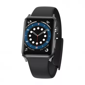 Correa de muñeca Slip-Thru para Apple Watch 3/4/5/6/SE 38mm/40mm Baseus negra (LBWSE-01)