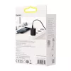 Baseus Super Si Pro Mini Cargador rápido 30W, USB-C + USB-A, PD 3.0, QC 3.0, enchufe EU, negro (CCSUPP-E01)