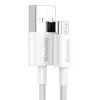 Baseus cable de datos y carga rápida Superior MicroUSB 1m blanco