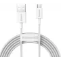 Baseus cable de datos y carga rápida Superior MicroUSB 1m blanco