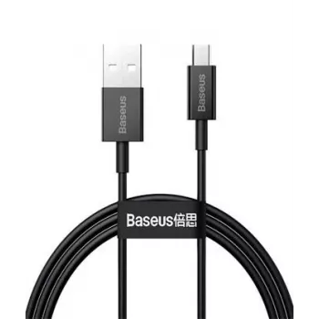 Baseus Cable de Datos y Carga Rápida Superior USB-A a Micro USB 1m Negro