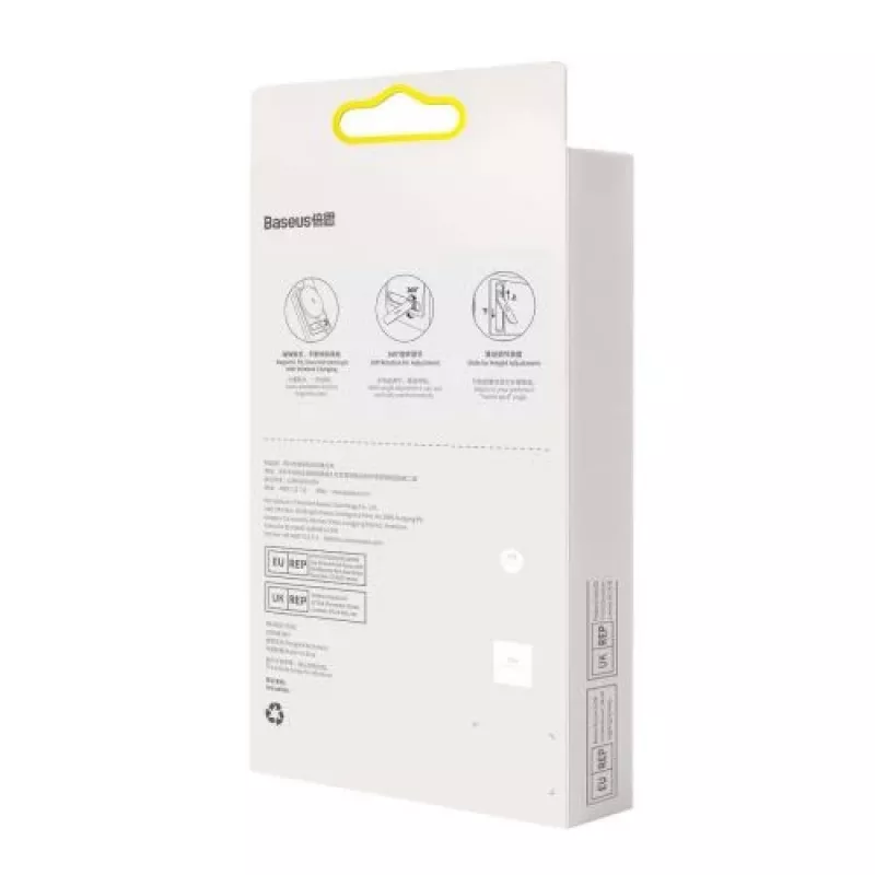 Soporte magnético plegable Baseus Tool blanco (LUXZ010002)