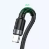 Baseus Cafule SuperCharge Cable de USB-A a USB-C, 40W, 5A, QC 3.0, 1 m, negro/gris