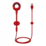 Baseus cable universal O-Type (8-Pin | 0,8 m) rojo