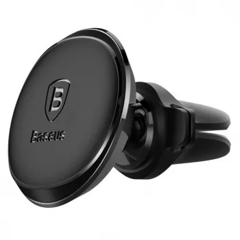 Baseus Soporte universal magnético para salida de aire de coche (Overseas Edition) negro