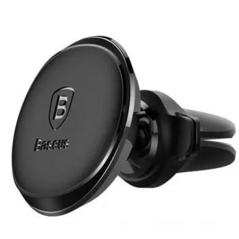 Baseus Soporte universal magnético para salida de aire de coche (Overseas Edition) negro