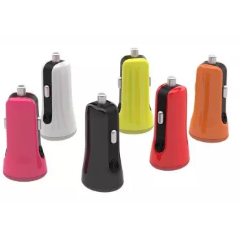Baseus Universal Tiny cargador de coche CCALL-CR0R rosa