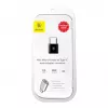 Baseus Adaptador OTG USB 2.0 Type-C a Micro USB (Negro)