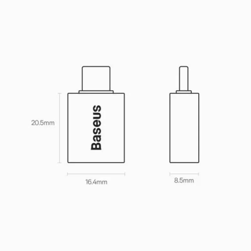 Adaptador Baseus USB-C 3.1 OTG
