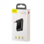 Baseus WXQY-01 Receptor Bluetooth 5.0 AUX para coche con función de carga Micro-USB – alcance 10 m, 145 mAh, negro