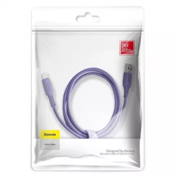 Baseus Yiven cable USB-A a Lightning 2,4A 1,8m azul lila