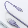 Baseus Yiven cable USB-A a Lightning 2,4A 1,8m azul lila