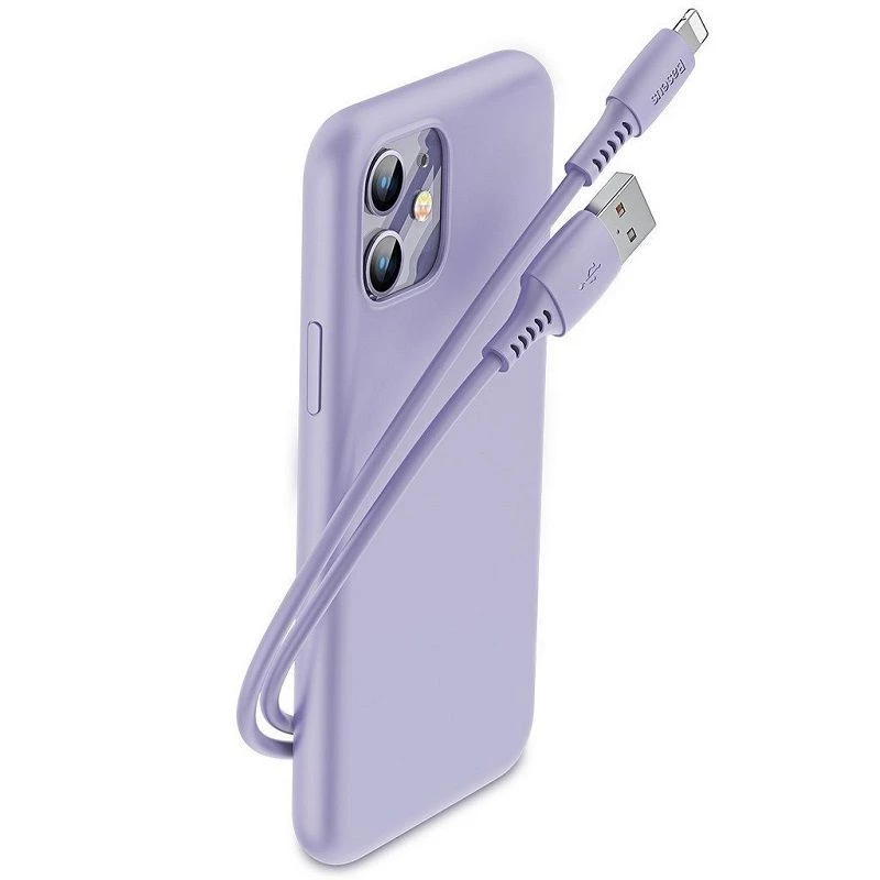 Baseus Yiven cable USB-A a Lightning 2,4A 1,8m azul lila