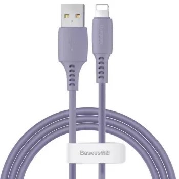 Baseus Yiven cable USB-A a Lightning 2,4A 1,8m azul lila