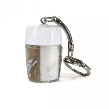 Basic Nature Set de especias Mini con 4 recipientes rellenables para camping, senderismo, viajes