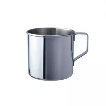 BASIC NATURE vaso de acero inoxidable Zebra Edelstal 500ml