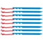 Basic Nature Estaca de tienda Y-Stake de aluminio 18 cm plata