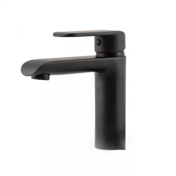 Grifería de lavabo THEMA LUX DF12301-1 negro mate