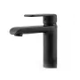 Grifería de lavabo THEMA LUX DF12301-1 negro mate