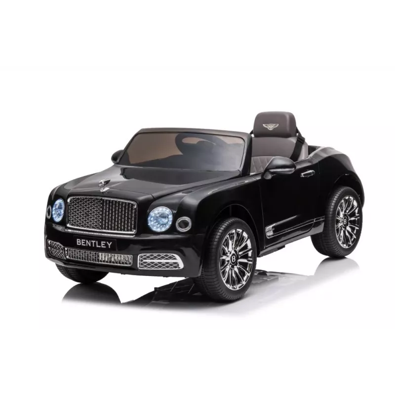 Coche a batería Bentley Mulsanne negro 10546 Lean Toys