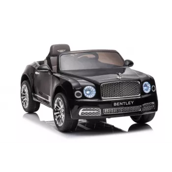 Coche a batería Bentley Mulsanne negro 10546 Lean Toys