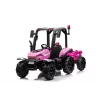 Tractor a batería BLT-206 rosa