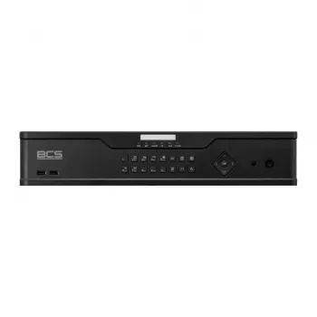 BCS NVR IP 32 canales, 4K, 4 bahías SATA, H.265+, P-NVR3204R-A-4K-III
