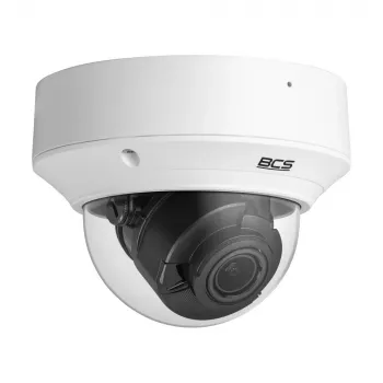 BCS Cámara IP domo 4MP BCS-P-DIP54VSR4-Ai2 con lente varifocal motorizada, Smart IR, funciones IA