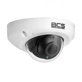 BCS Cámara IP domo 4MP BCS-P-DMIP24FSR3-Ai2 con protección perimetral por IA, objetivo 2,8mm, 30m IR, IP67, IK10, PoE