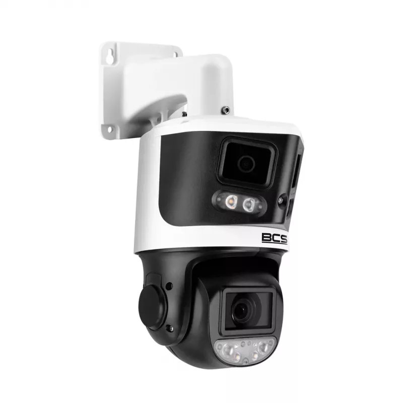 BCS Cámara IP PTZ 4MP con zoom óptico 10x, IR 80m, PoE+, IP66 BCS-L-PSIP24810SCR7L3-Ai2