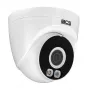 BCS Cámara IP domo 5MP BCS-L-EIP15FSR3L3-W-Ai con Wi-Fi, PoE, IA, 2,8mm, IP67, IK10