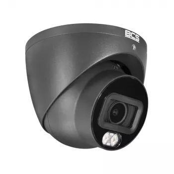 BCS Cámara IP domo 5MP BCS-L-EIP25FCR5L5-Ai2-G, 2,8mm, IR 30m, IP67, IK10, AI