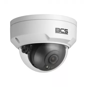 BCS Cámara IP domo 5MP BCS-P-DIP25FSR3-Ai2 con objetivo de 2,8mm, IR hasta 30m, IP67, IK10, Smart AI