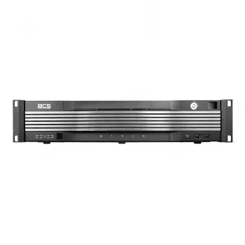 BCS 64 canales NVR IP 4K U-NVR6408R-A-4K con 2x12TB HDD