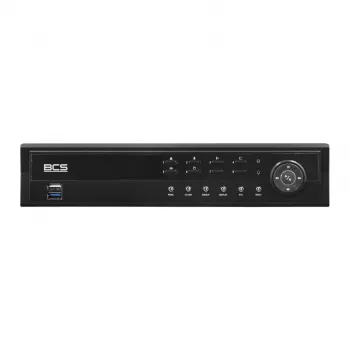BCS Grabador de vídeo en red NVR PoE 4K de 8 canales con HDD de 6TB, BCS-U-NVR0802-A-4K-8P(6TB)