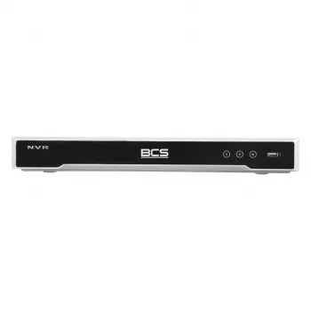 BCS Grabador NVR IP de 8 canales BCS-V-NVR0802-A-8K-8P