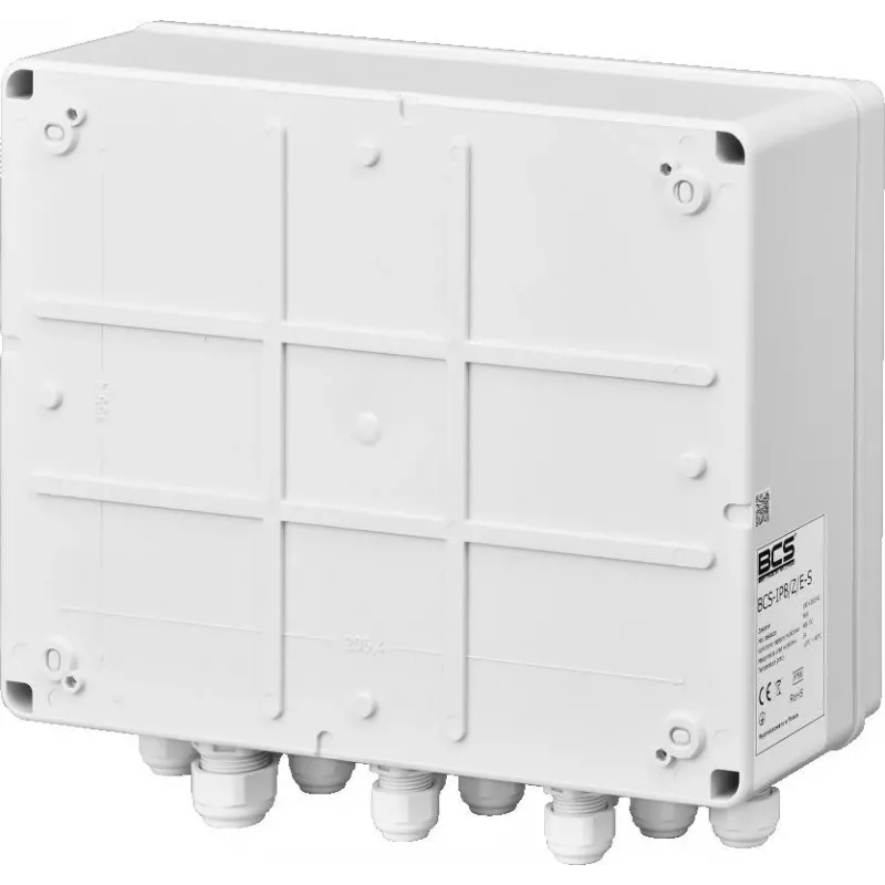 BCS cámara IP tipo bala 8MP con objetivo varifocal motorizado, 50m IR, IP67, IK10, PoE