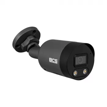 BCS cámara turret IP 8MP objetivo fijo 2,8mm AI Smart IR 40m PoE IP67