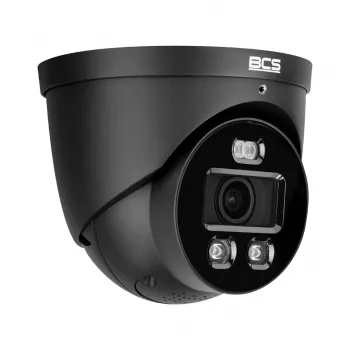 BCS cámara IP domo exterior 8MP con analítica IA, PoE, IK10