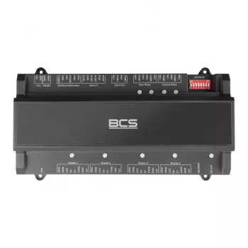 BCS lector de códigos de barras 1D láser RS-232 montaje fijo IP65 negro