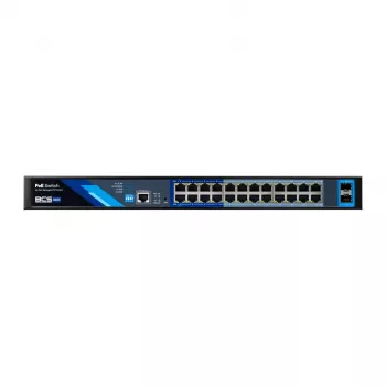BCS BCS-B-SP24G-2SFP-M Switch gestionado L2 Gigabit de 24 puertos con 2 ranuras SFP